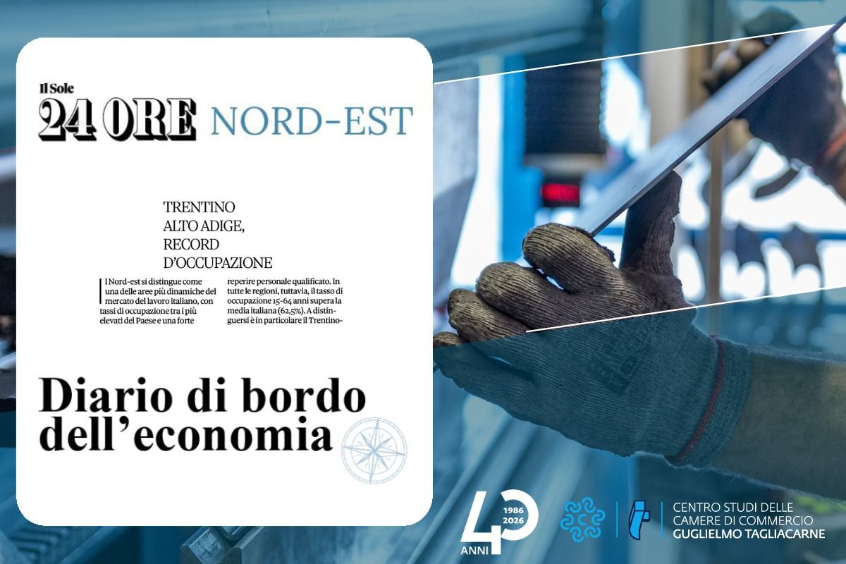 Screenshot del titolo dell'articolo con foto che richiama il tema dell'occupazione sullo sfondo