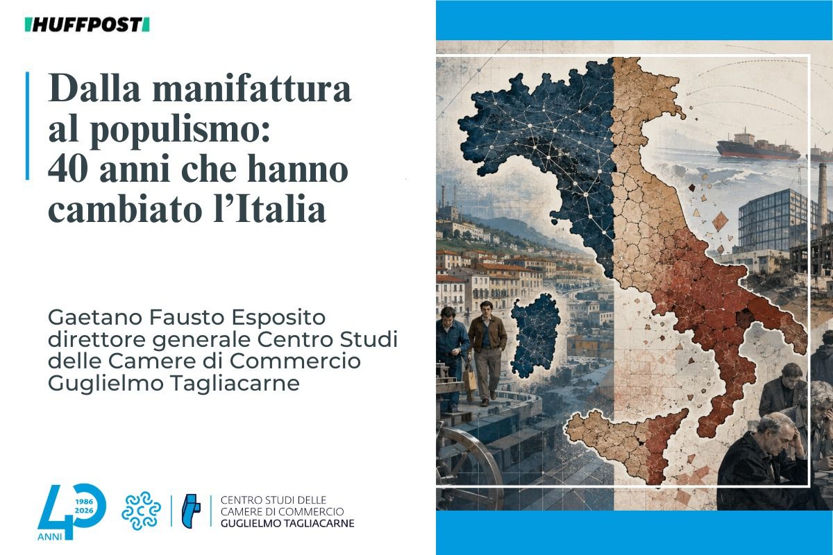 Immagine di copertina per «Dalla manifattura al populismo: 40 anni che hanno cambiato l’Italia»