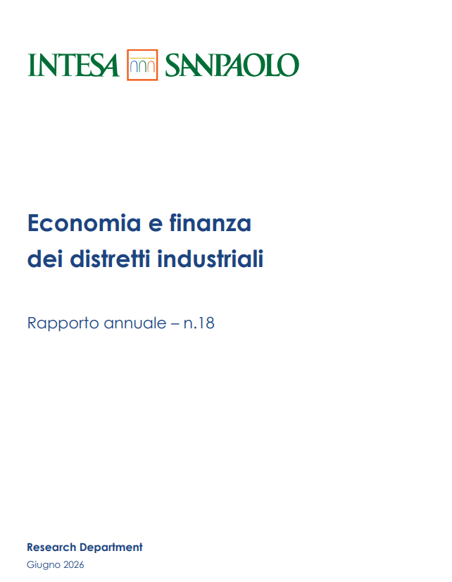 Immagine di copertina per «18° Rapporto annuale "Economia e Finanza sui distretti industriali"»